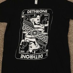 DETHRONE Conor McGregor walk out T-shirt